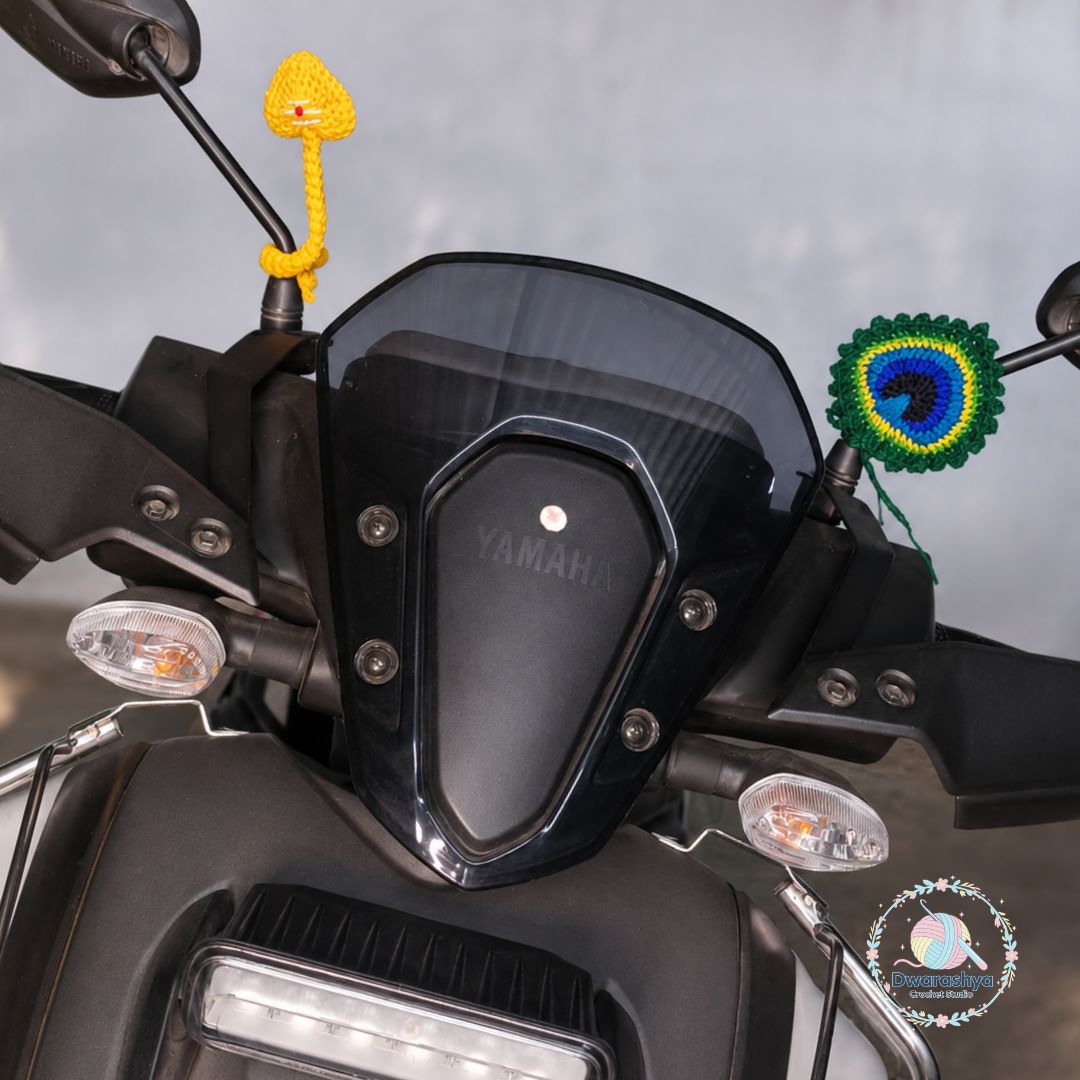 Velum Mayilum Bike Charms