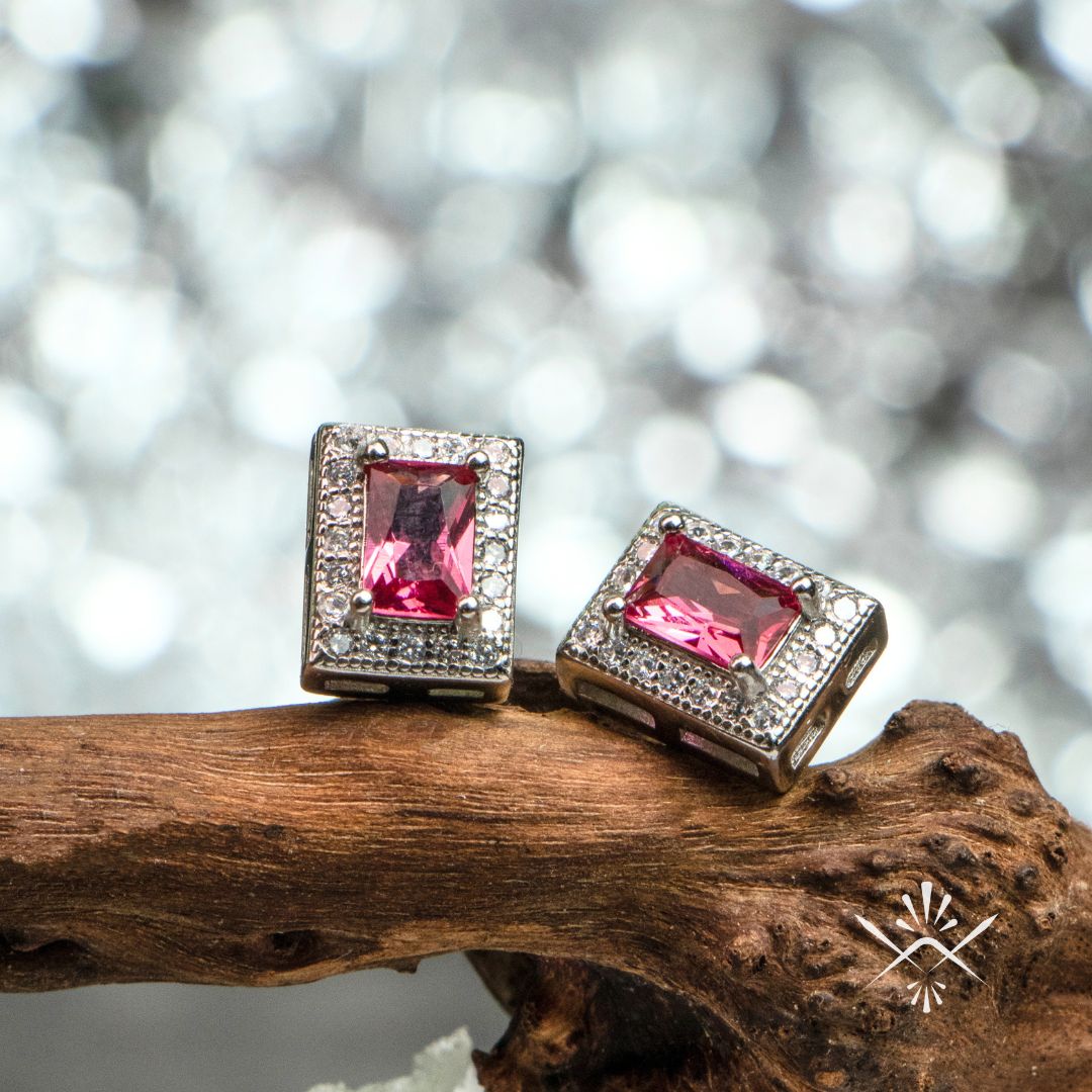 Regal Rose Earrings
