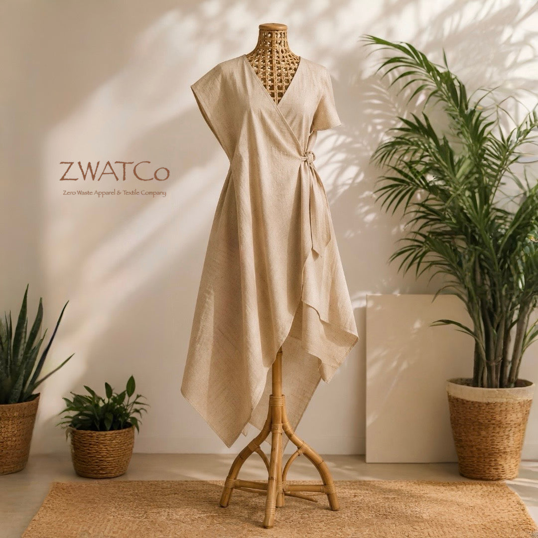 Zero Waste Khaadi Wrap Dress