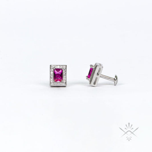 Regal Rose Earrings