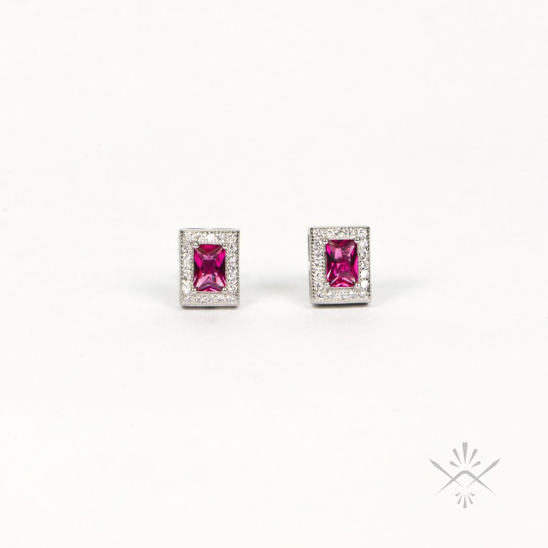 Regal Rose Earrings